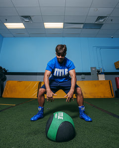 TITLE Boxing Rubber Medicine Balls hitting the ground