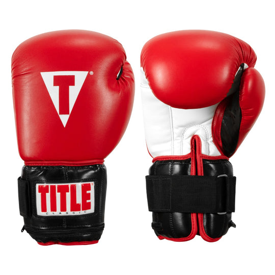 TITLE Classic Power Weight Bag Boxing Gloves