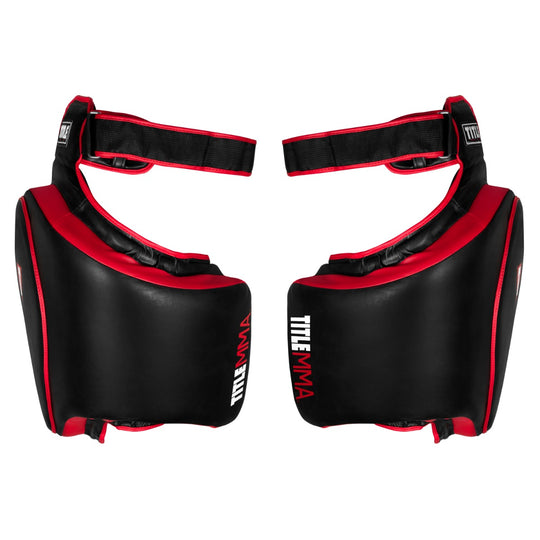TITLE MMA Gel Thai Style Thigh Pads 2.0