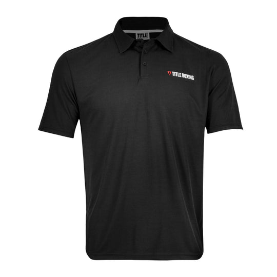 TITLE Boxing Poly Checker Polo