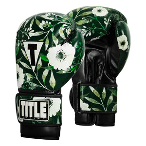 TITLE Boxing Floral Bag Gloves second view