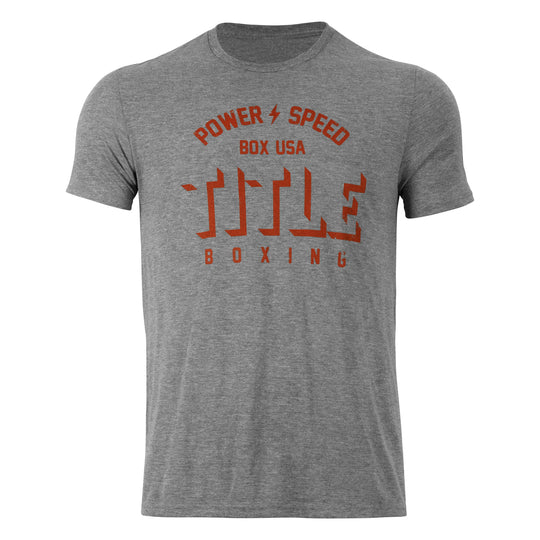 TITLE Boxing Power and Speed Tee