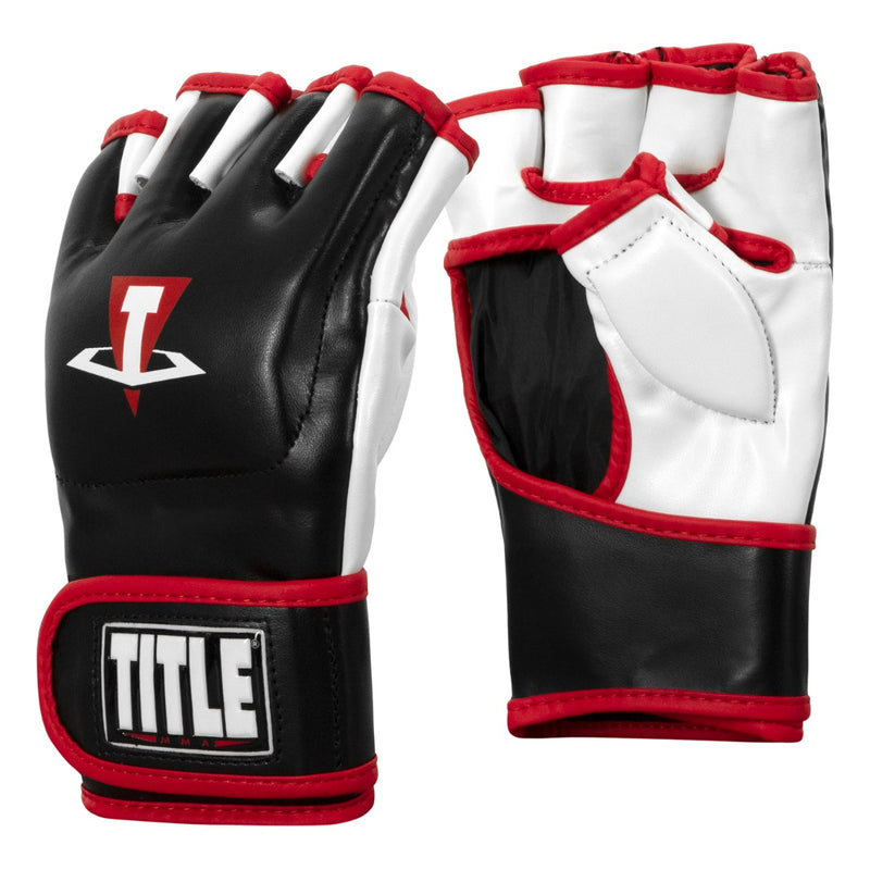 TITLE MMA Conflict Training Gloves side view
