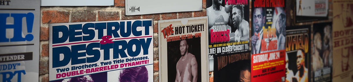 Authentic Fight Posters