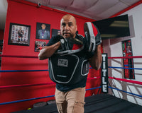 variant:lifestyle::TITLE Boxing Aerovent Elite Body Protector mitts up