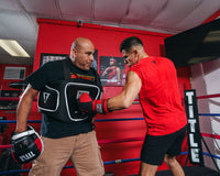variant:lifestyle::TITLE Boxing Aerovent Elite Body Protector mitts up
