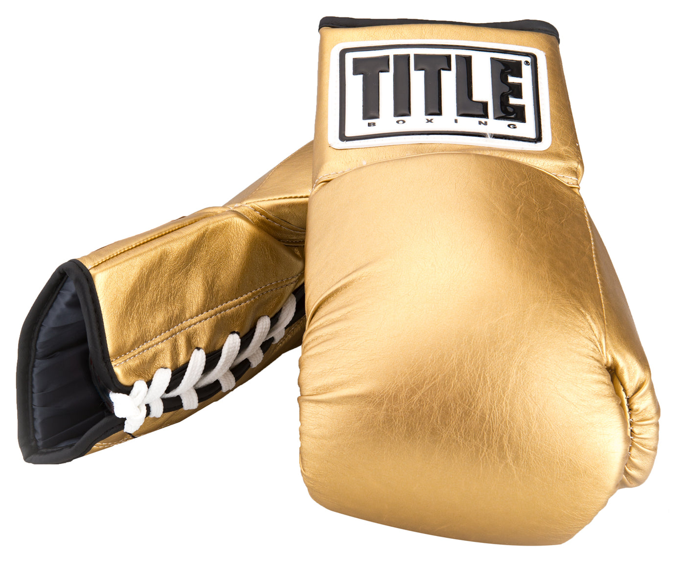 variant:gold::TITLE Boxing Autograph Gloves blank view