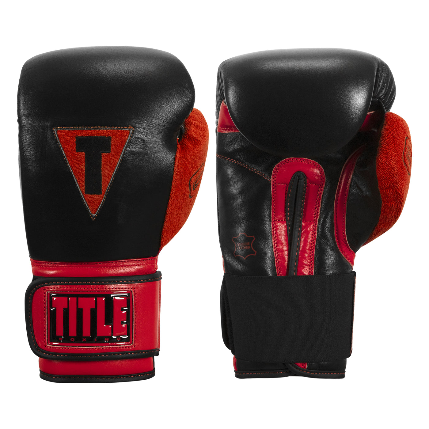 color:black/red::TITLE Boxing All Heart Bag Gloves 2.0 main view