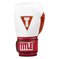 variant:red/white::TITLE Boxing All Heart Bag Gloves 2.0 front view