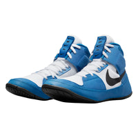 variant:Royal/White/Black::Nike Fury Boots side view of both  Boots 