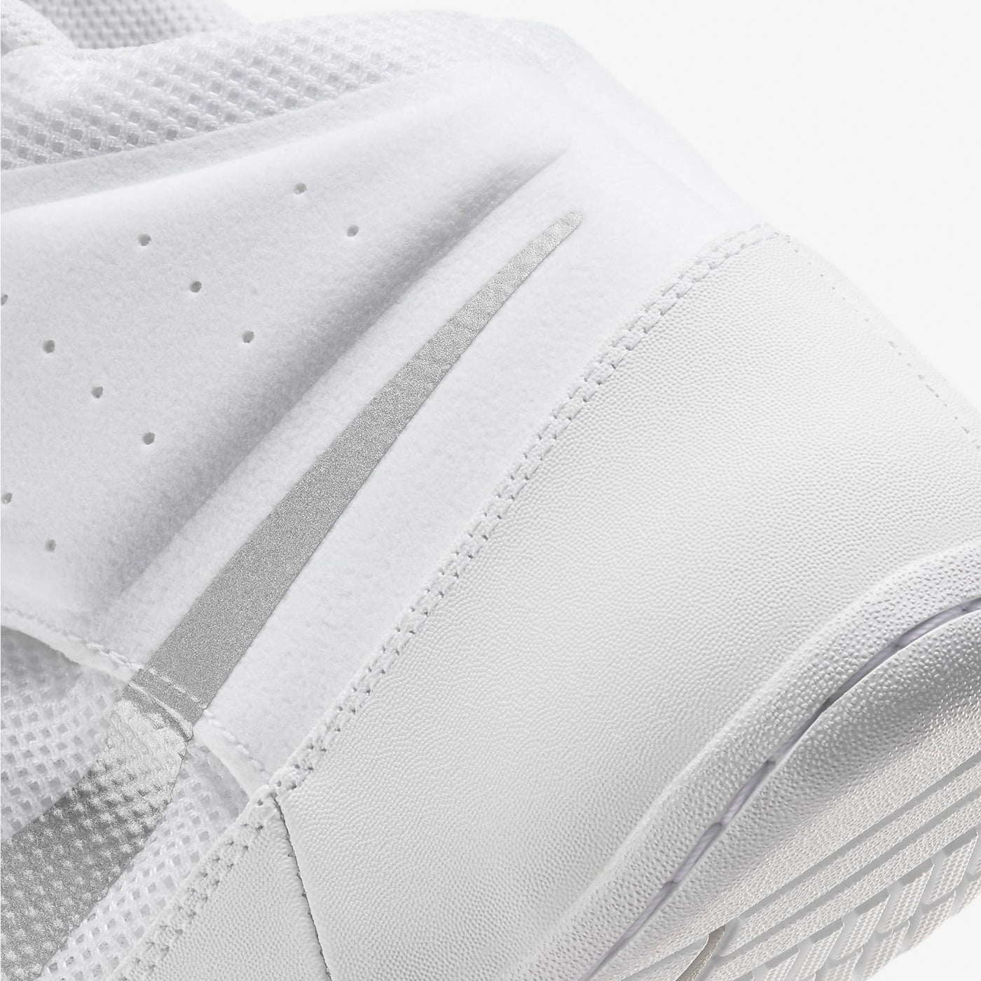 variant:White/Silver::Nike Fury Boots heal view
