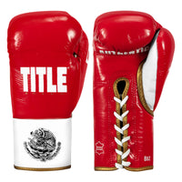 color:Red/White/Gold::TITLE Boxeo Pro Fight Gloves main view