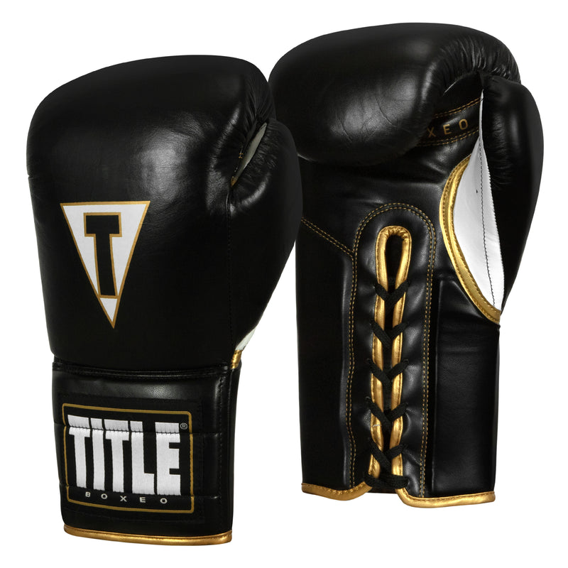Title Boxing Boxeo Mexican Training Quatro boxing gloves view 2
