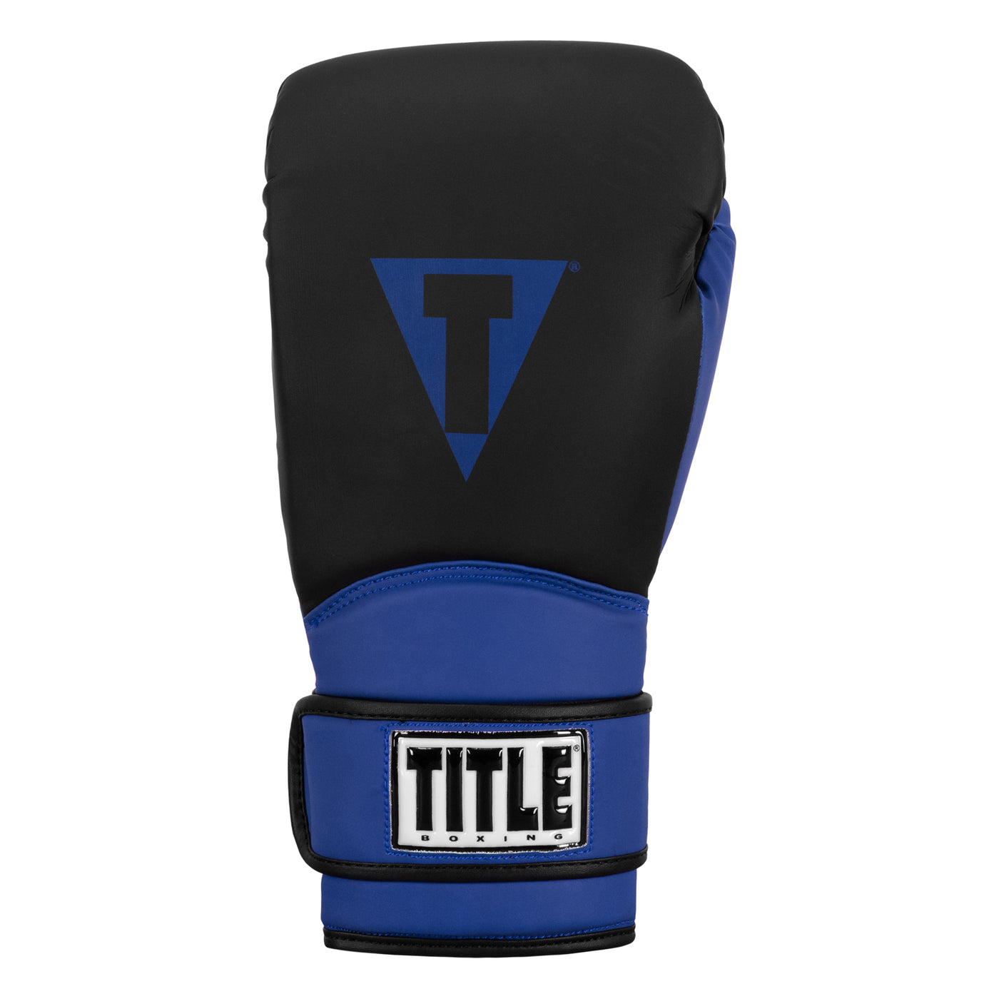 variant:Black/Blue::TITLE Boxing Conquest Training Gloves front view