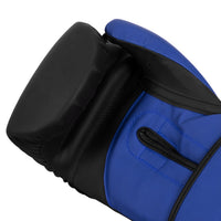 variant:Black/Blue::TITLE Boxing Conquest Training Gloves palm view