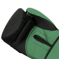 variant:Black/Green::TITLE Boxing Conquest Training Gloves palm view
