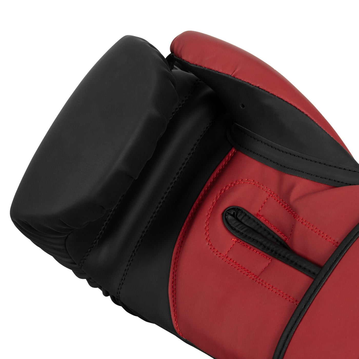 variant:Black/Red::TITLE Boxing Conquest Training Gloves palm view