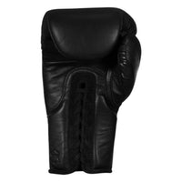 variant:black::TITLE Black Lace Sparring Gloves 2.0 back view