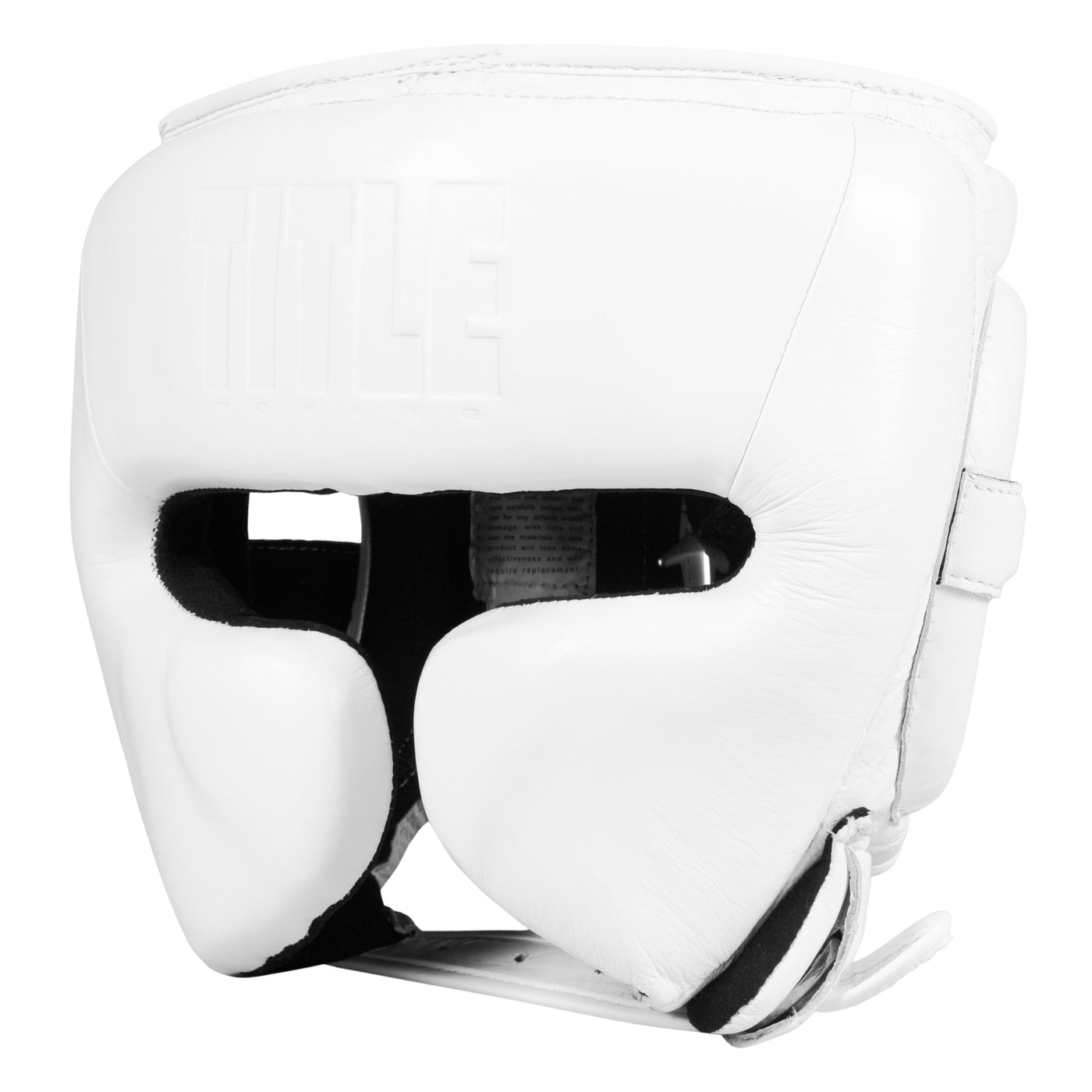 color:white::TITLE Boxing Pro Sparring Headgear main view
