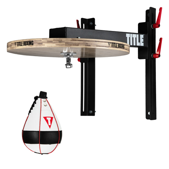 TITLE Boxing Pro Speed Bag Platform Bundle