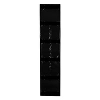 variant:black::TITLE Boxing Ring Post Pads 3.0 single back view 