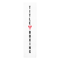 variant:red/white/blue::TITLE Boxing Ring Post Pads 3.0 front view of white