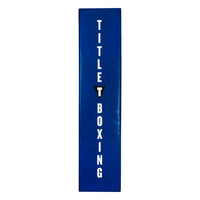 variant:red/white/blue::TITLE Boxing Ring Post Pads 3.0 front view of blue