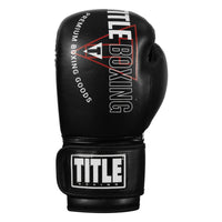 variant:black::TITLE Boxing Peak Bag Gloves single glove view