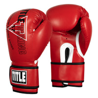 variant:red::TITLE Boxing Peak Training Gloves front and back view