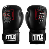 variant:black::TITLE Boxing Peak Training Gloves side by side view