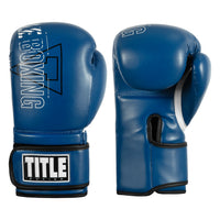 color:blue::TITLE Boxing Peak Training Gloves main view