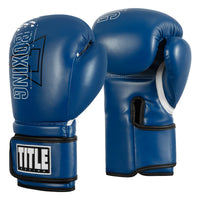 variant:blue::TITLE Boxing Peak Training Gloves front and back view