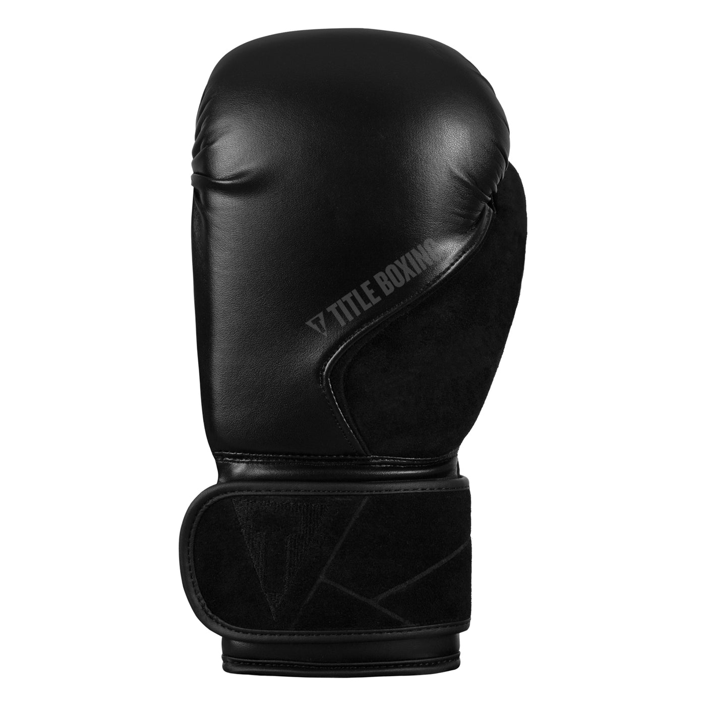 variant:black::TITLE Boxing Ultra Bag Gloves single glove back view