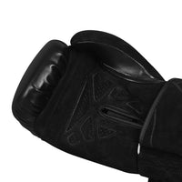 variant:black::TITLE Boxing Ultra Bag Gloves single glove palm view closeup