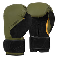 variant:green::TITLE Boxing Ultra Bag Gloves side by side view