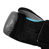 variant:grey::TITLE Boxing Ultra Bag Gloves single glove palm view closeup