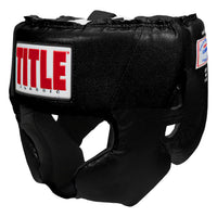 color:black::TITLE Classic USA Boxing Competition Headgear- With Cheeks main view