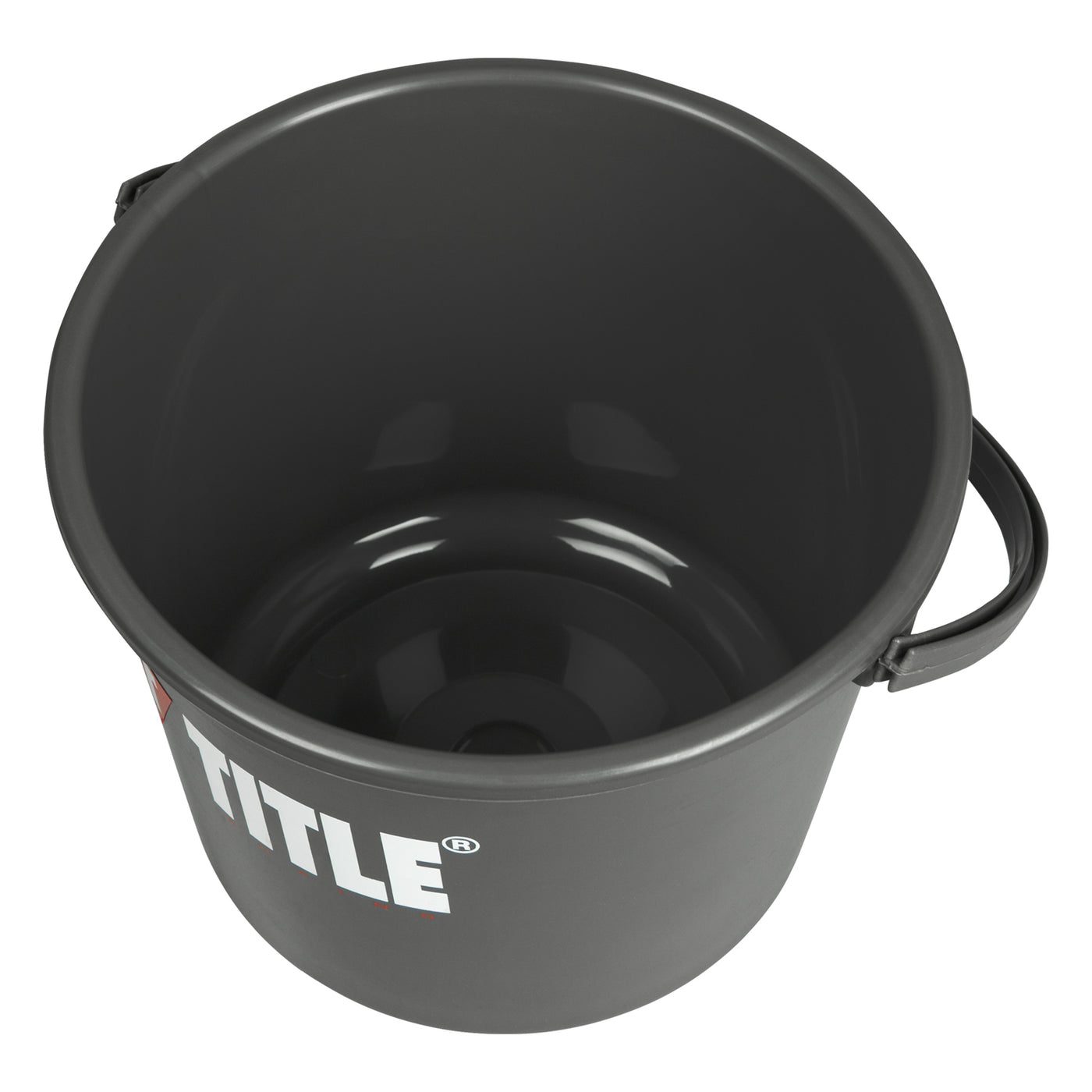 variant:lifestyle::TITLE Boxing 5 Quart Corner Spit Bucket overhead view