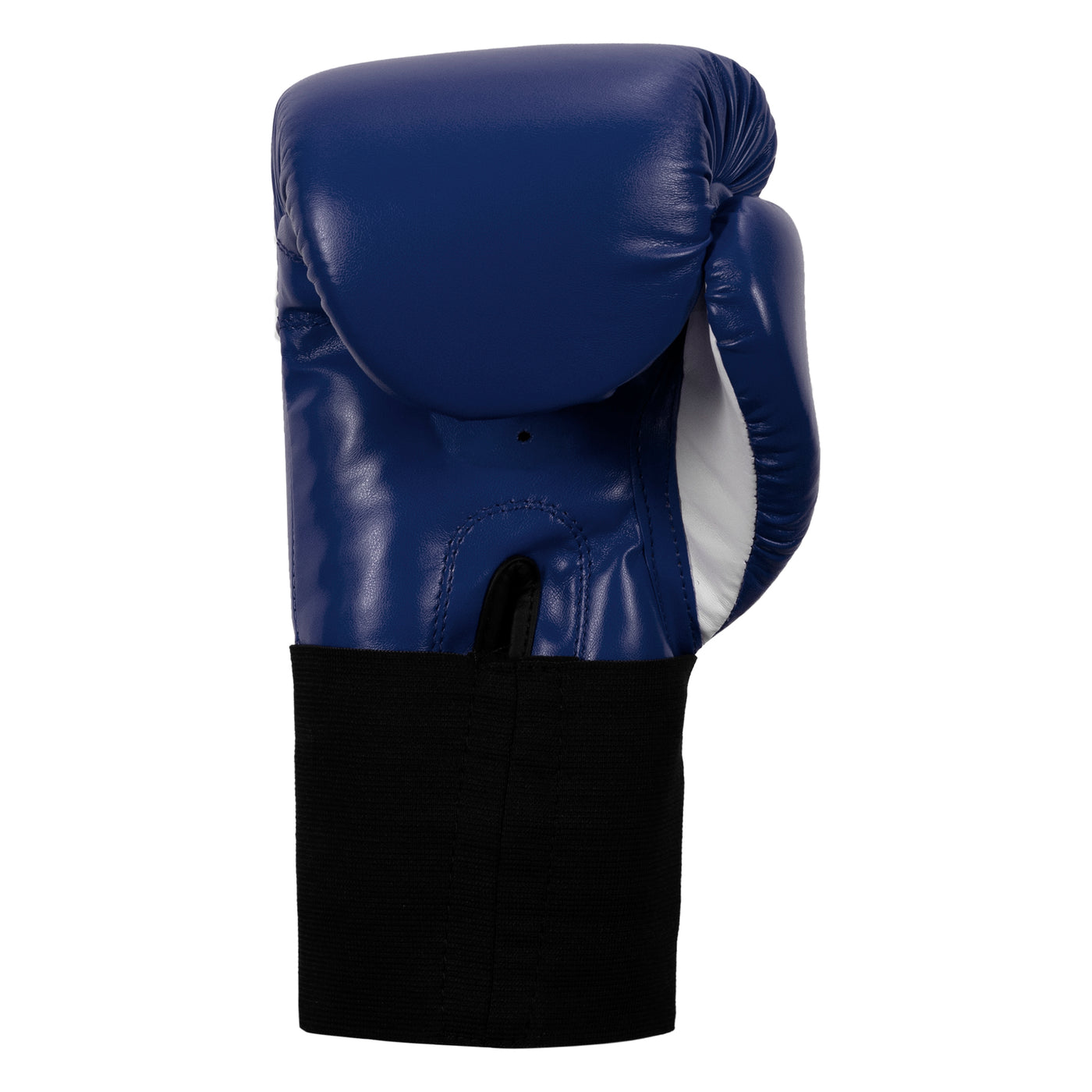 variant:blue::TITLE Classic USA Boxing Competition Gloves - Elastic back view