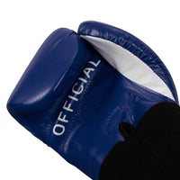 variant:blue::TITLE Classic USA Boxing Competition Gloves - Elastic hand view