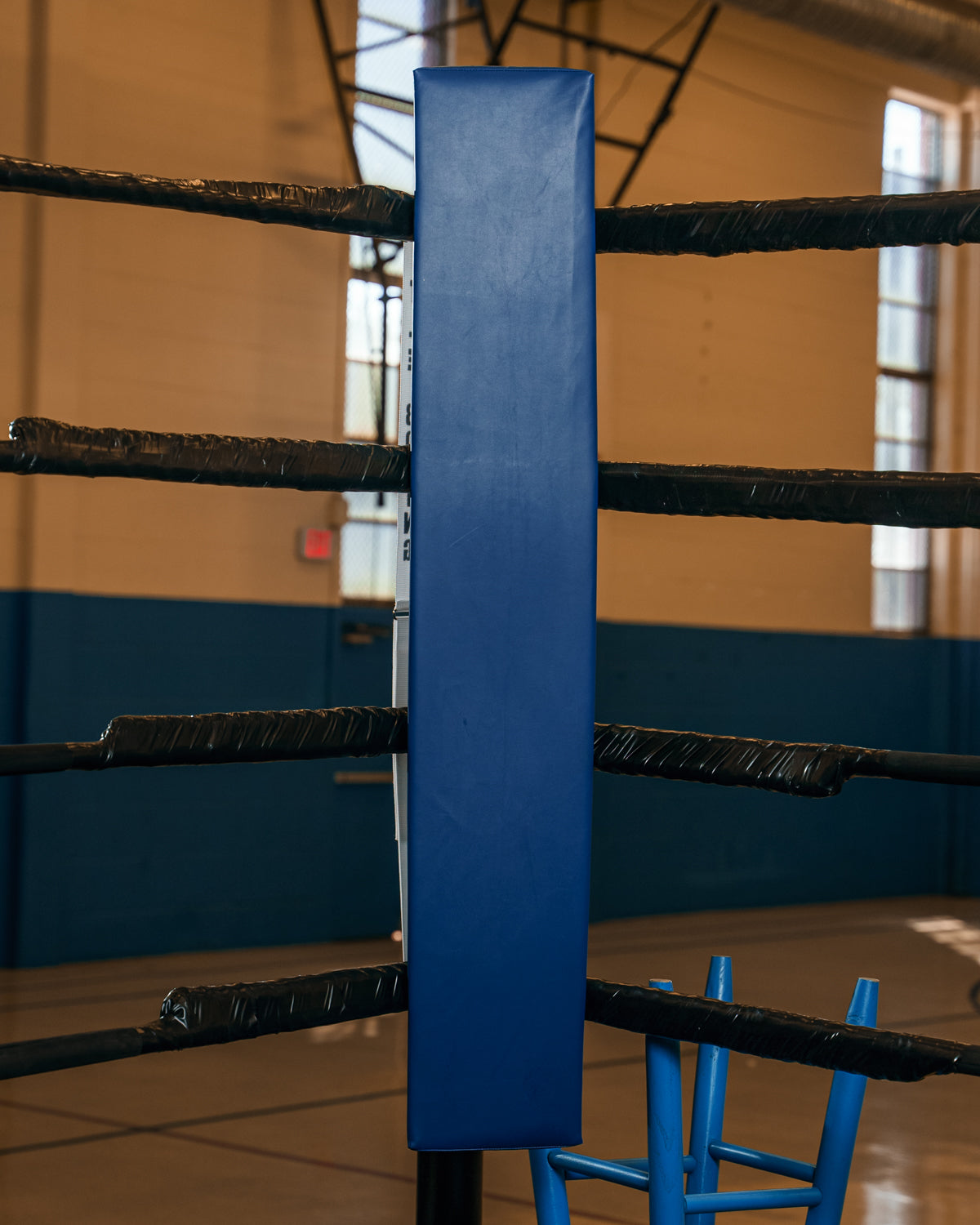 variant:blue::TITLE Boxing Blank Pro Corner Cushion V3.0 corner view