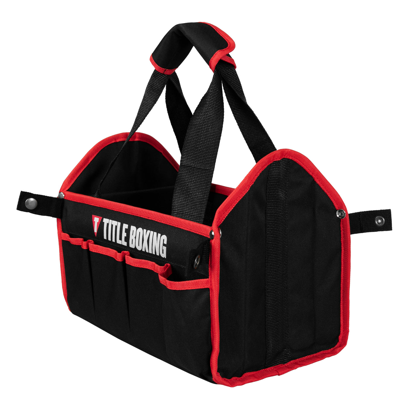 variant:black/red::TITLE Boxing Collapsible Corner Caddy side view