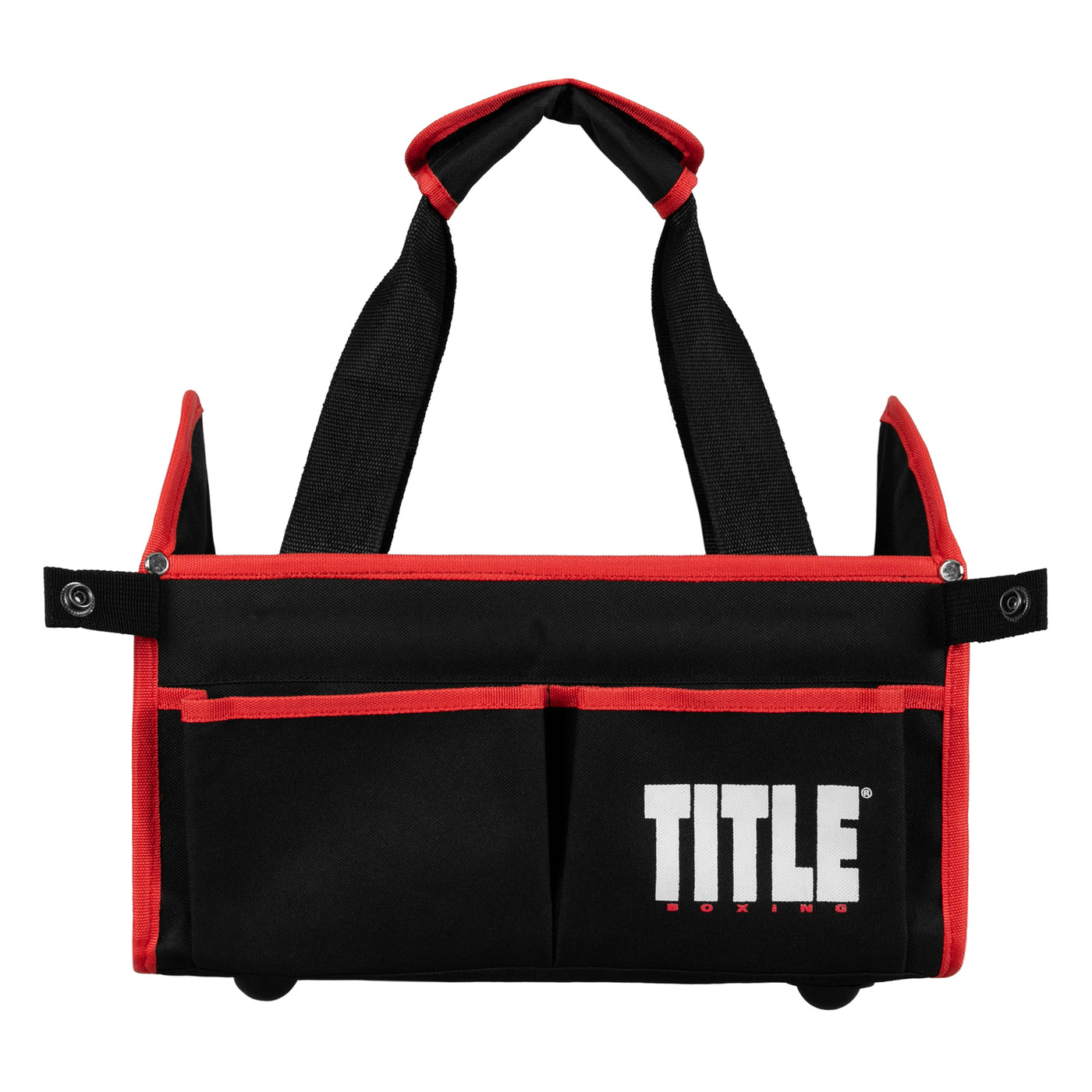 variant:black/red::TITLE Boxing Collapsible Corner Caddy back view