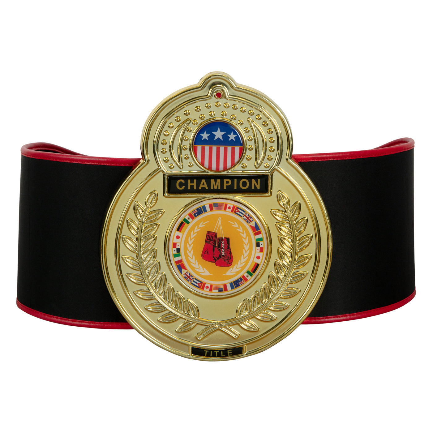 variant:lifestyle::TITLE Boxing Old School Title Belt front view