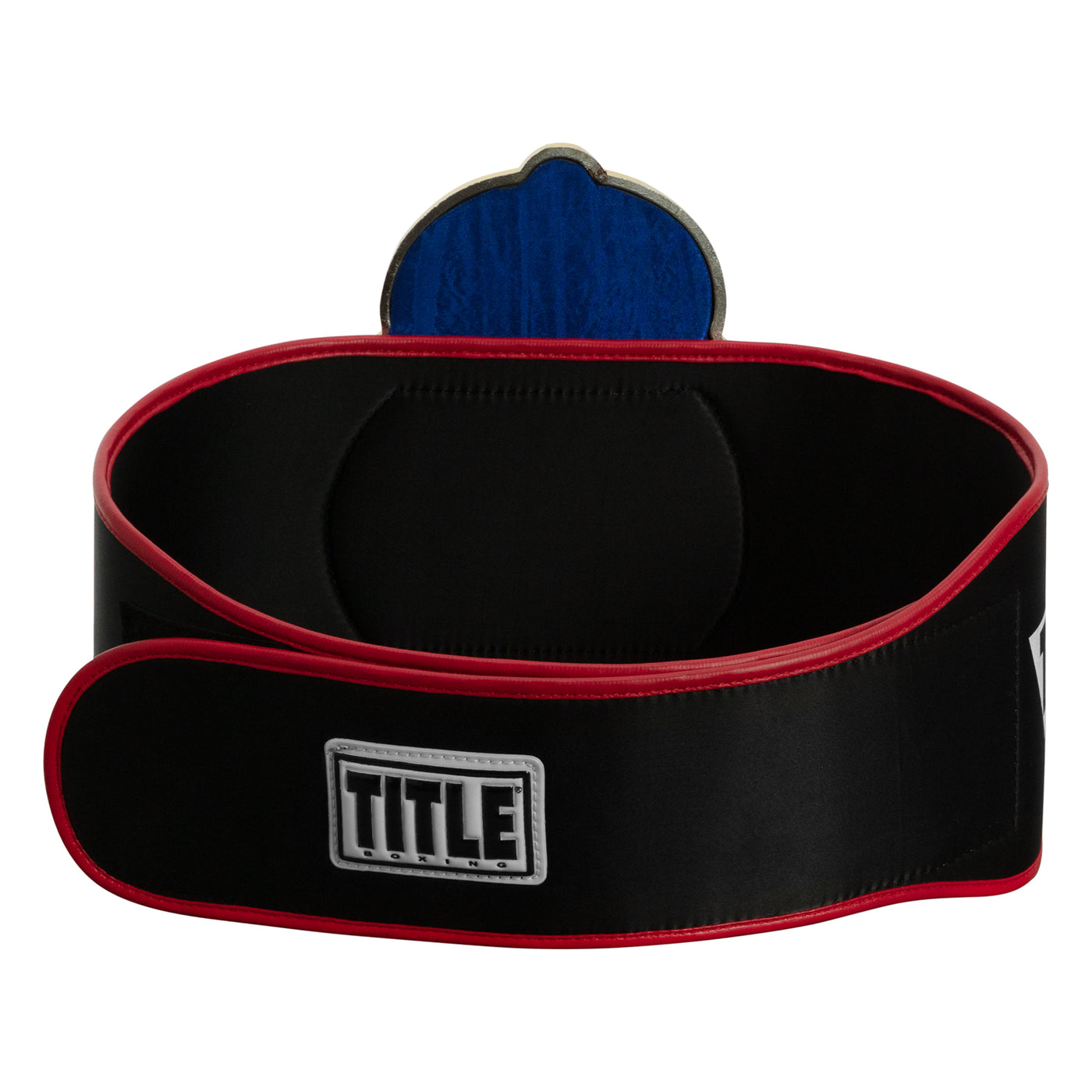 variant:lifestyle::TITLE Boxing Old School Title Belt back view title logo