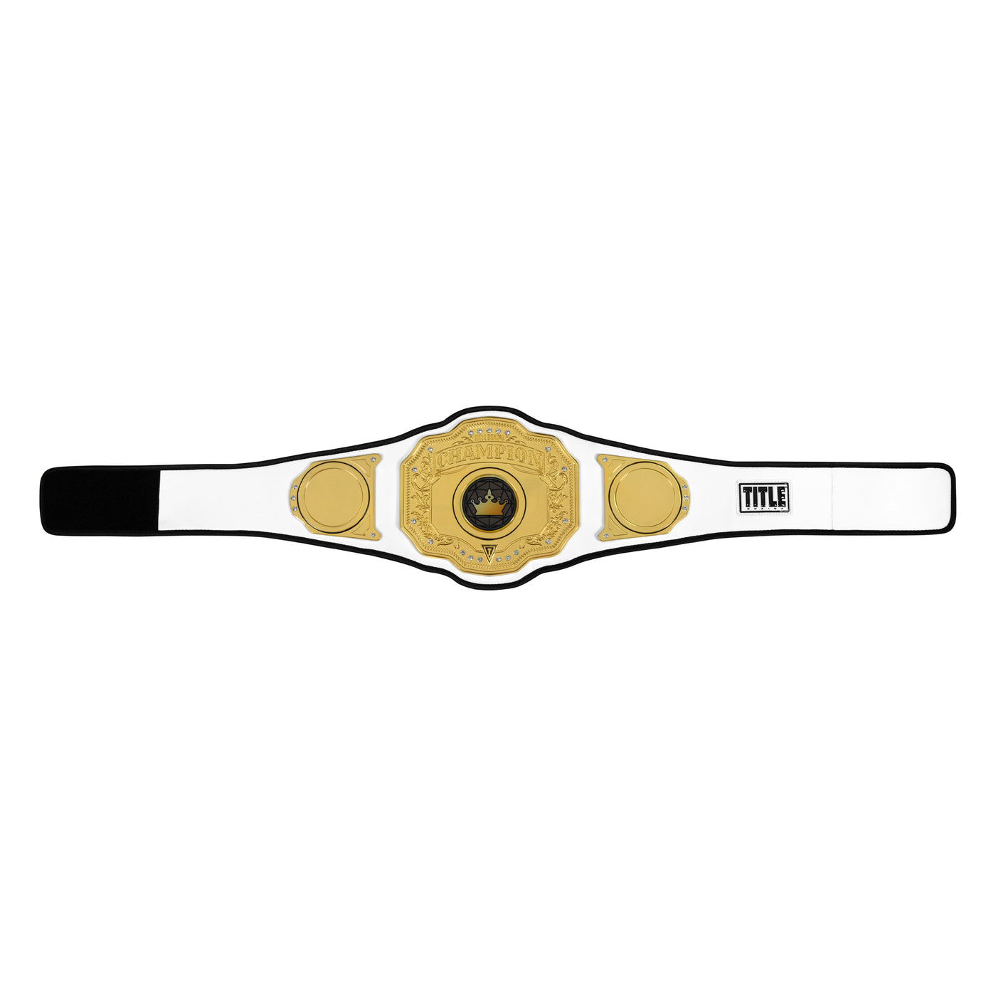 variant:lifestyle::TITLE Boxing Crown Jewel Championship Belt full view unfolded