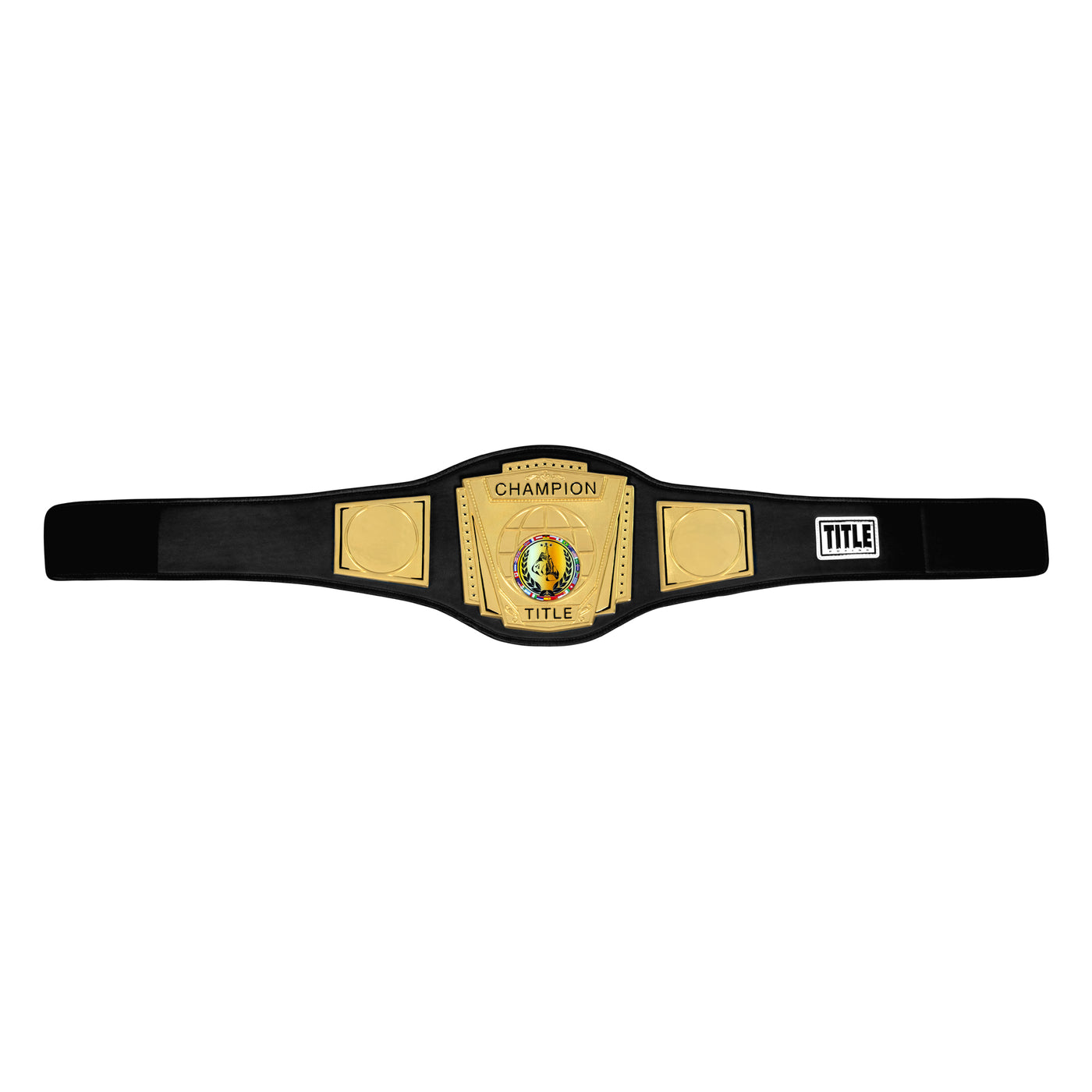variant:lifestyle::TITLE Boxing Force Of One Championship Belt full view unfolded