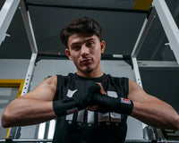 variant:lifestyle::TITLE Classic Mexican 180" Hand Wraps 2.0 kid wraps hands together