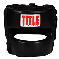 variant:lifestyle::TITLE Classic Sparring Partner Bundle headgear front view