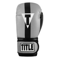 variant:Light Black/Grey::TITLE Boxing World Bag Boxing Gloves single glove back view